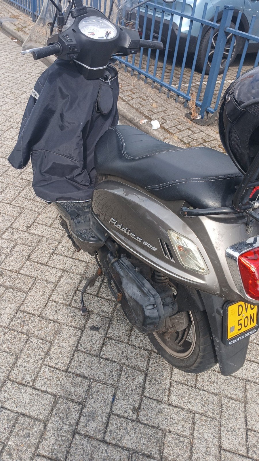 Sym fiddle 2 - 4TAKT 2020, Ophalen, Maximaal 45 km/u, Zo goed als nieuw, Benzine