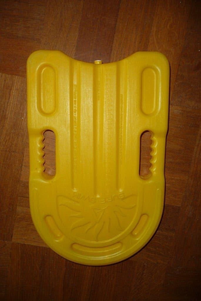 Surf swimplank 27 x 43 geel, Jongen of Meisje, One size, Ophalen of Verzenden, Zo goed als nieuw