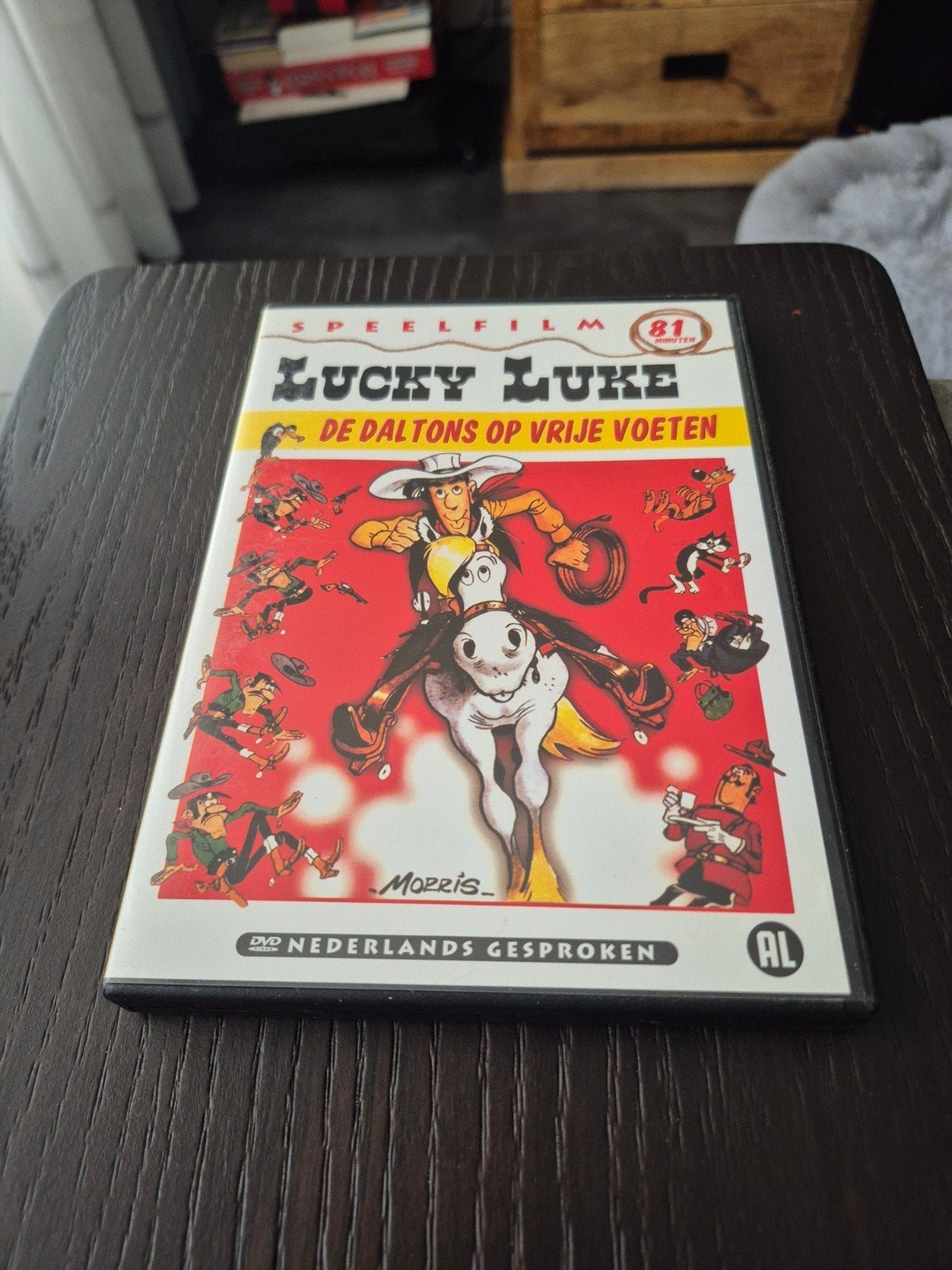 Lucky Luke: De Daltons op Vrije Voeten DVD, Europees, Gebruikt, Tekenfilm, Alle leeftijden