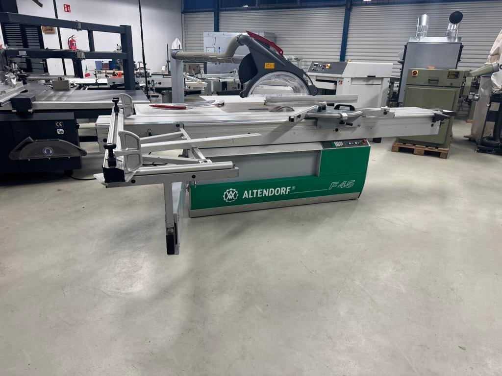 Altendorf F45, Doe-het-zelf en Verbouw, Gereedschap | Zaagmachines, Ophalen of Verzenden, 1200 watt of meer, 70 mm of meer