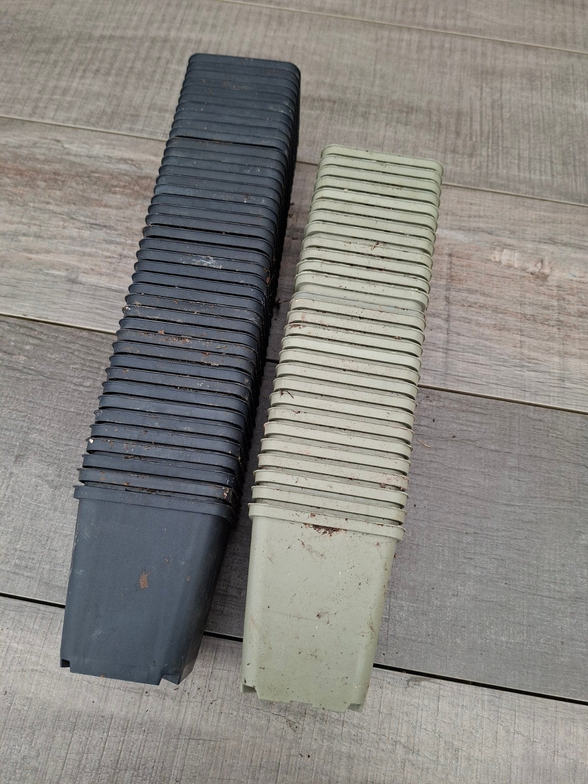 potjes 9 x 9 cm (70 stuks), Ophalen, Gebruikt, Kweekbak