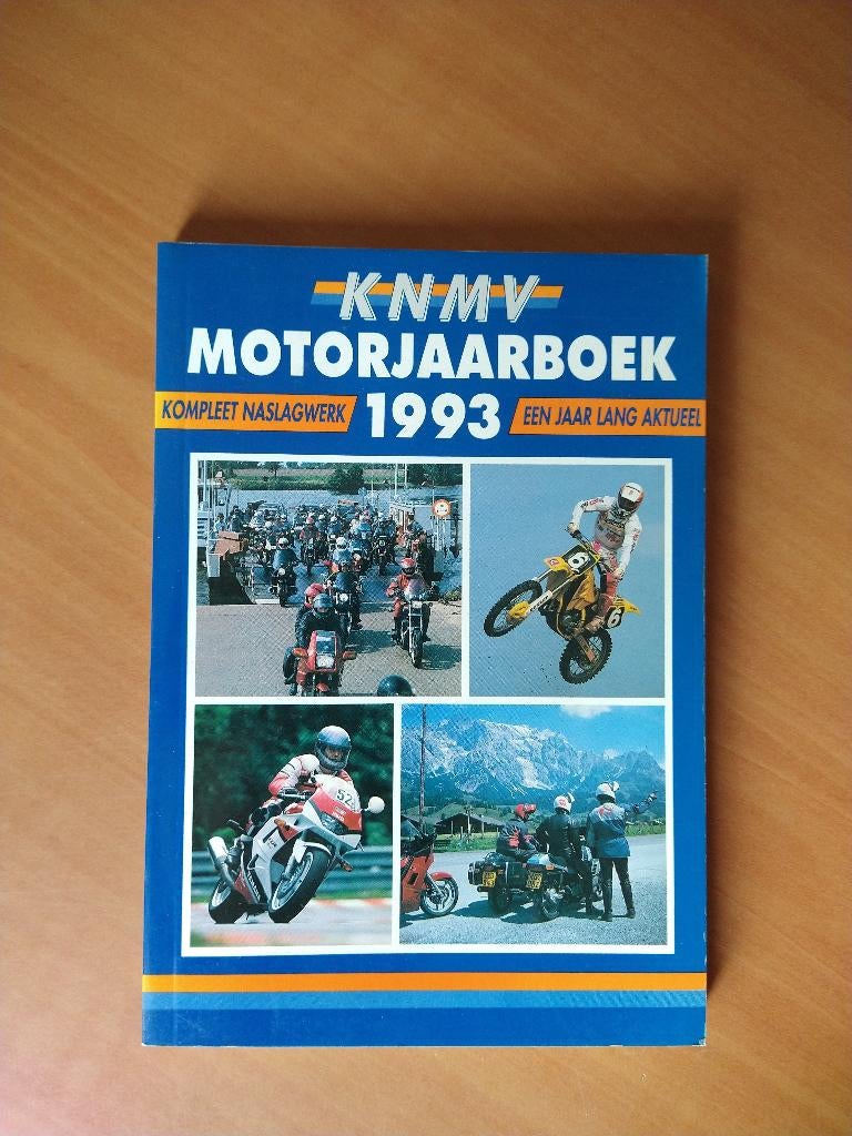 KNMV Motorjaarboek 1993, Boeken, Motoren, Ophalen of Verzenden, Gelezen