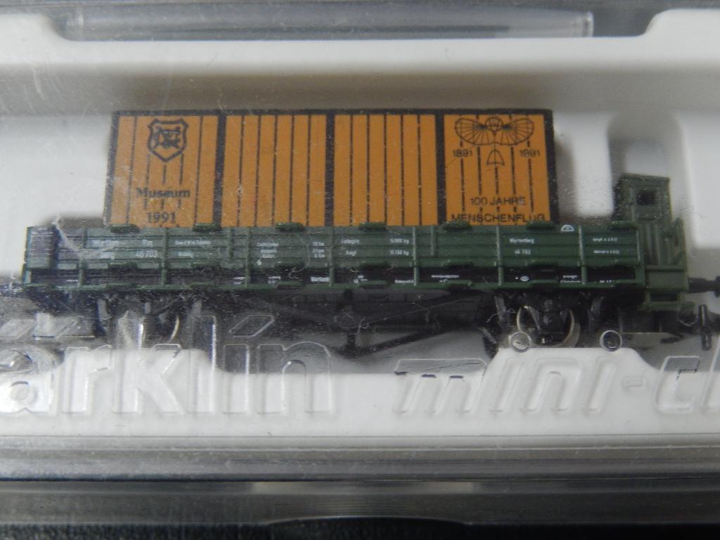 märklin mini club Museumwagon 1991, Z-schaal  6,5mm  nieuw, Gelijkstroom of Wisselstroom, Ophalen of Verzenden, Märklin, Nieuw