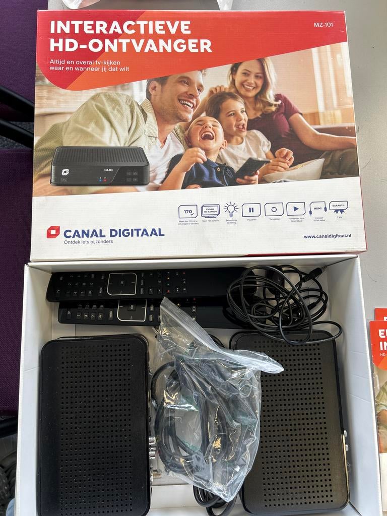 Canal Digitaal Interactieve HD-ontvanger MZ-101, Ophalen of Verzenden, Zo goed als nieuw, Decoder