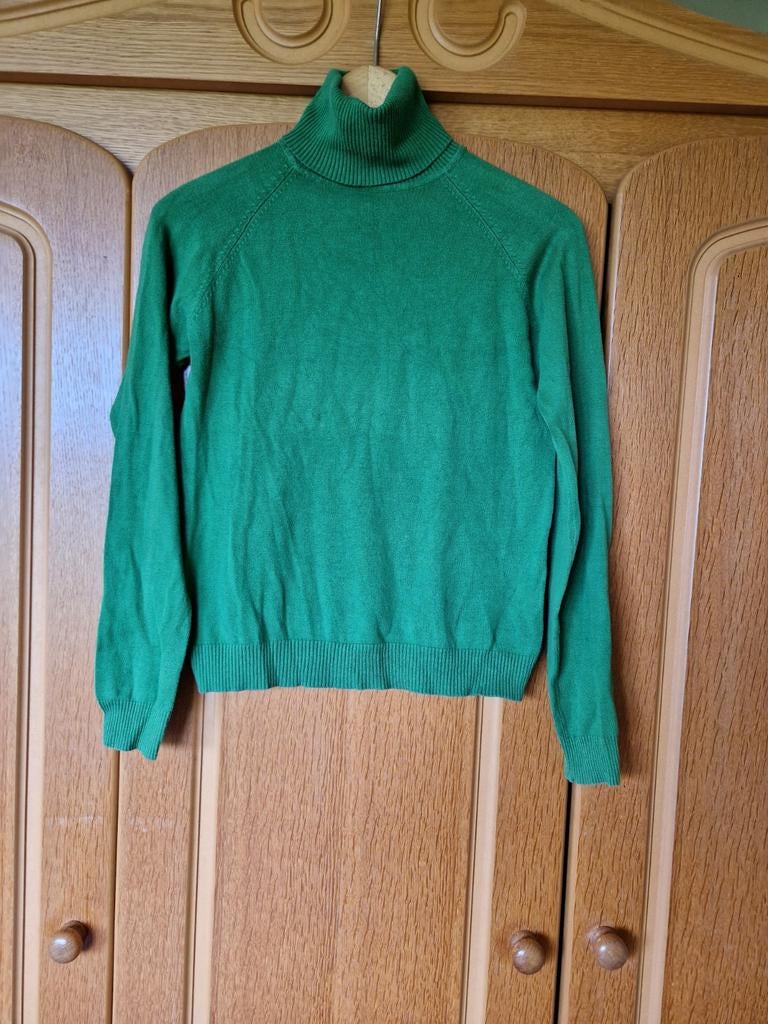 Groene coltrui maat M van Zara, Kleding | Dames, Truien en Vesten, Ophalen of Verzenden, Groen