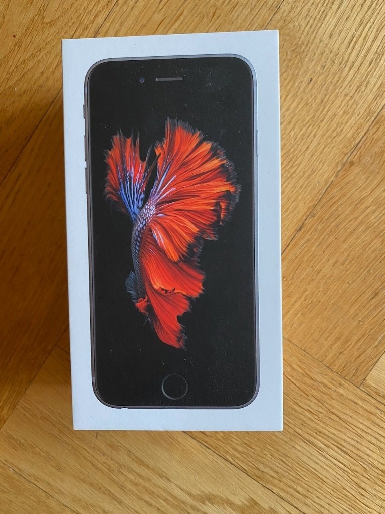 Lege doos iPhone 6s Space Gray 32GB, 32 GB, Ophalen of Verzenden, Zo goed als nieuw, Grijs