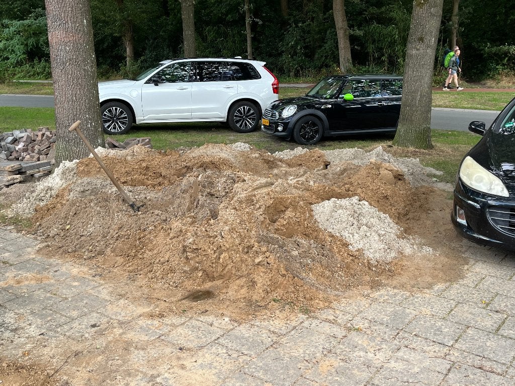 Gratis zand, Tuin en Terras, Zand, Ophalen, Ophoogzand