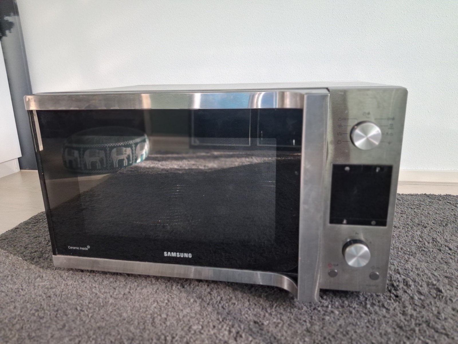 Samsung Combimagnetron, model MC457TDRCSR, Witgoed en Apparatuur, Magnetrons, Ophalen, Combimagnetron, Gebruikt, Hete lucht