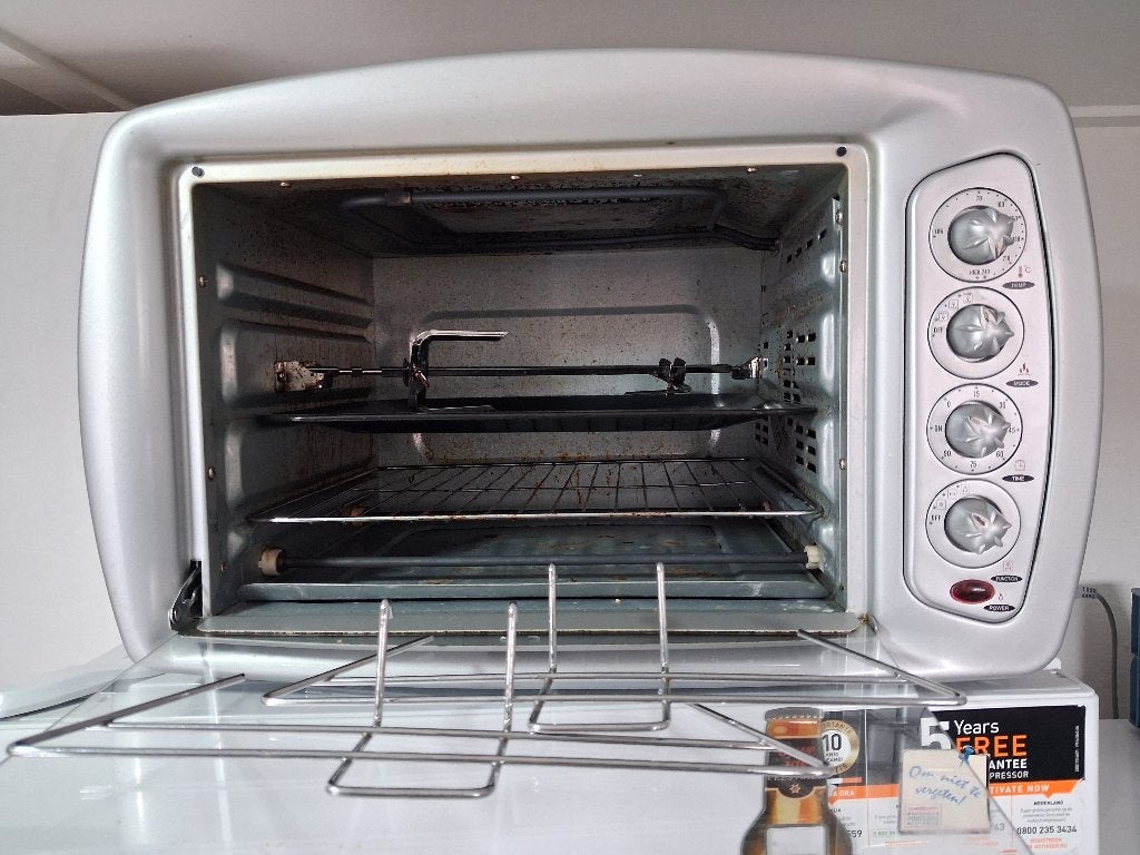 Grillbakoven met draaispit, Ophalen, Minder dan 45 cm, Oven met grill, Gebruikt