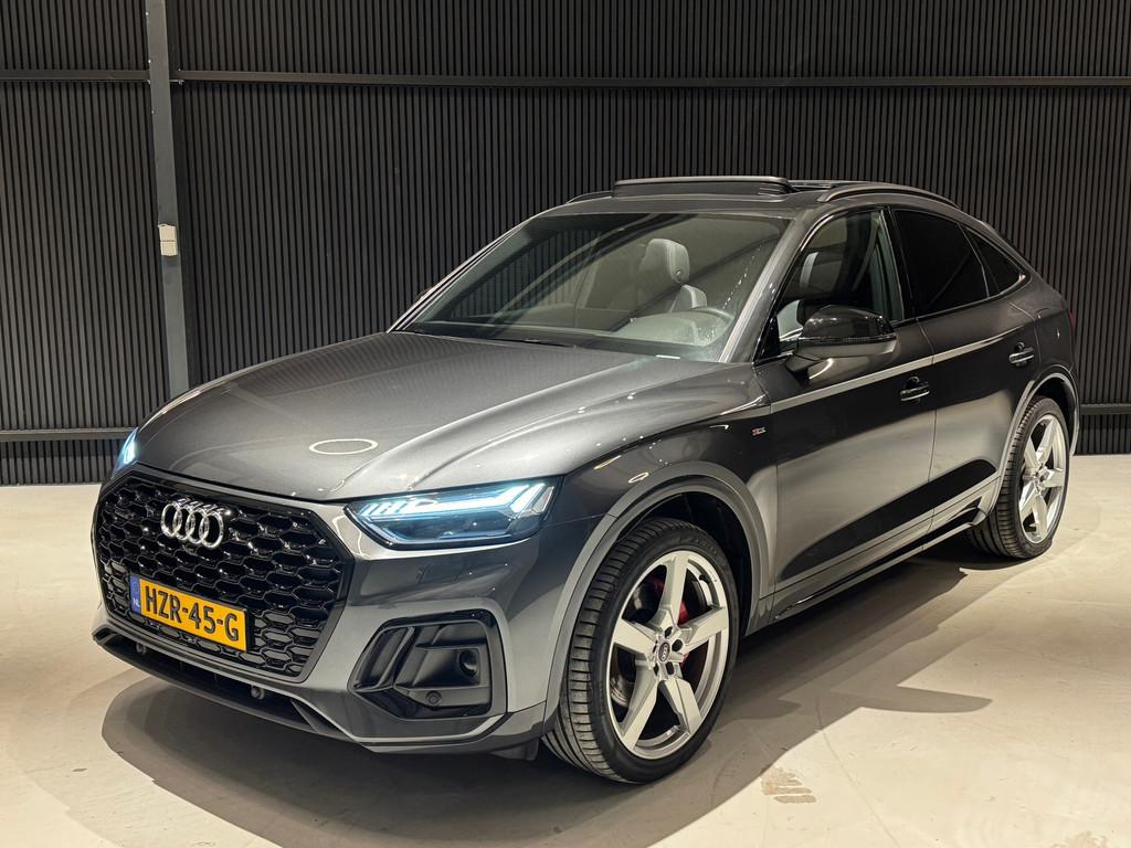 Audi Q5 Sportback 55 TFSIe Competition S Line Luchtvering, Adaptive Cruise Control, Gebruikt, Euro 6, 4 cilinders