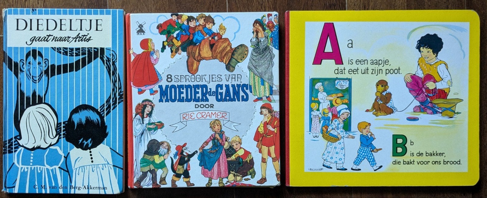Sprookjesboeken en kinderboeken, Boeken, Ophalen of Verzenden, Gelezen, Rie Cramer, C.M. van den Berg-Akkerman, Sprookjes