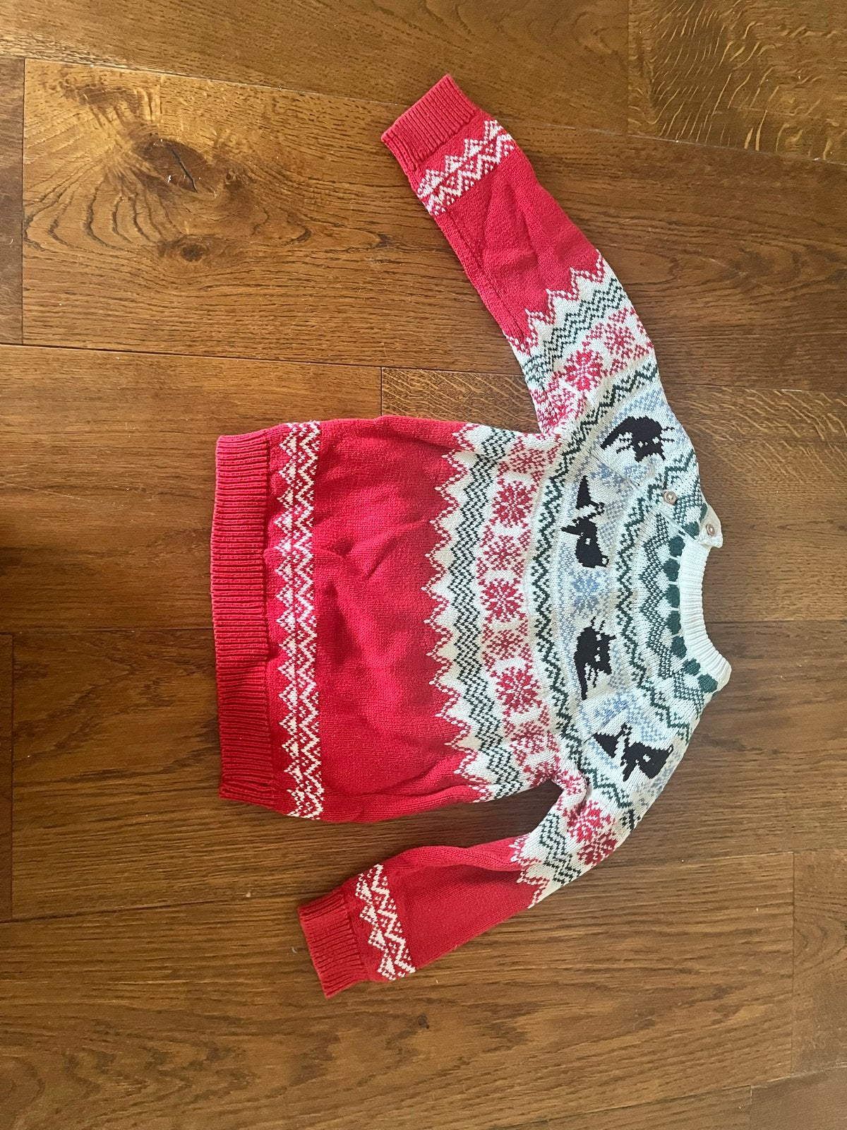 Leuke rode kersttrui voor kinderen hema, Ophalen of Verzenden, Gebruikt, Jongen of Meisje
