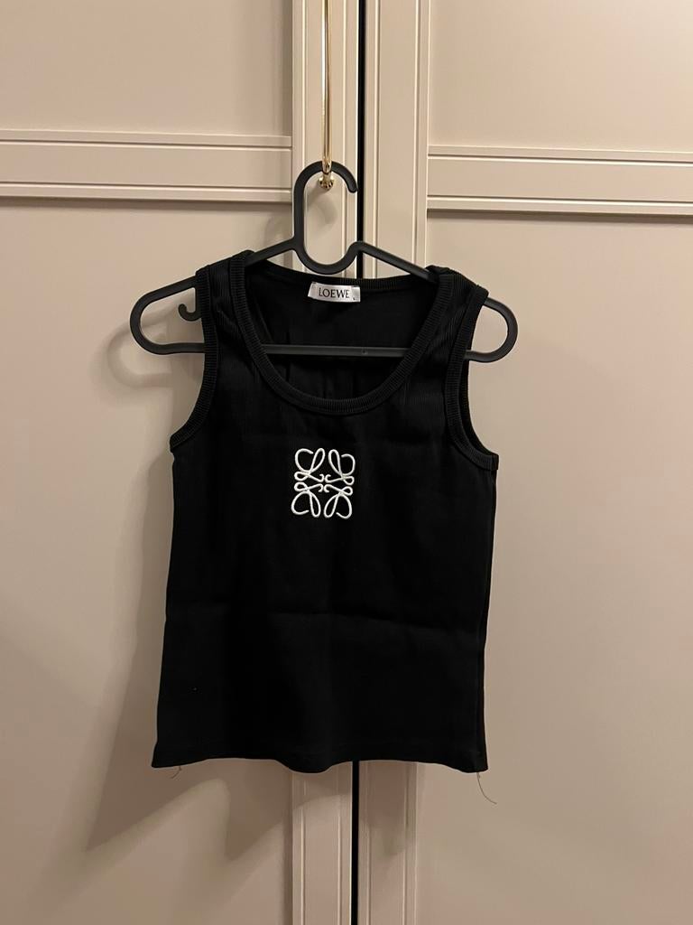 LOEWE top tanktop shirt M nieuw korte mouwen singlet, Ophalen of Verzenden, Zo goed als nieuw, Zwart, Zonder mouw
