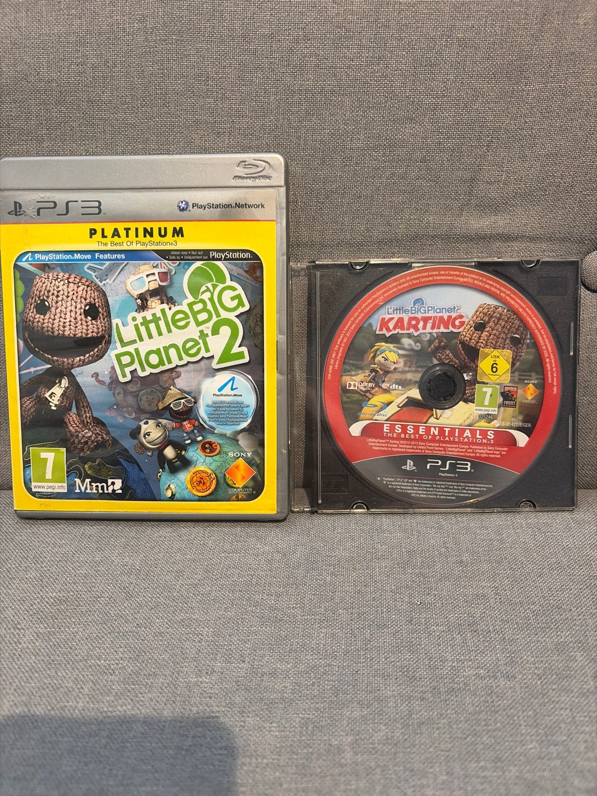 LittleBigPlanet 2 & little big planet Karting PS3, Gebruikt, Eén computer, Ophalen of Verzenden, 3 spelers of meer
