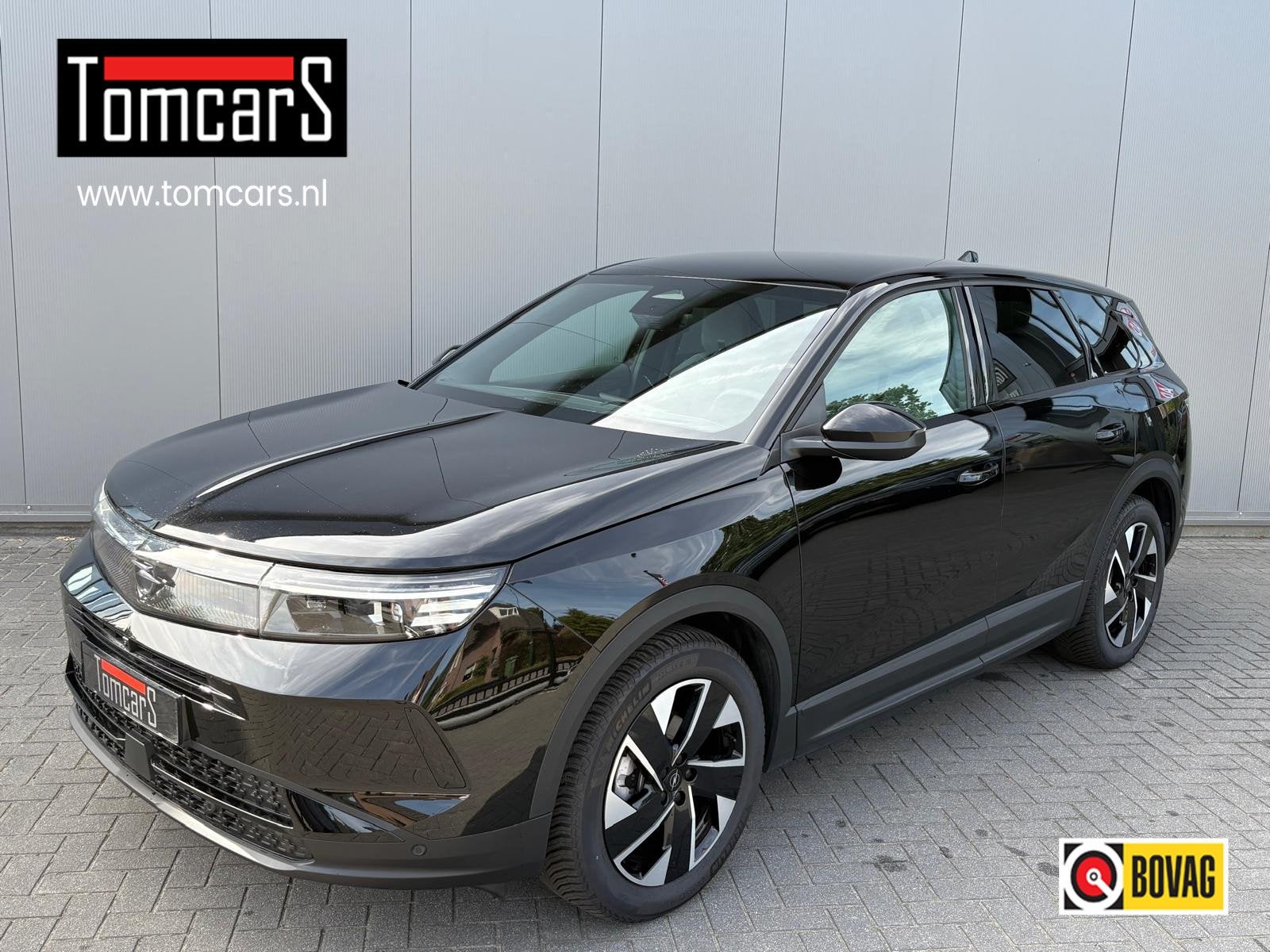 Opel Grandland 1.2 Turbo Hybrid GS Navigatie/Winter-pack/Mat, Auto's, Gebruikt, 1199 cc, 700 kg, Leder en Stof