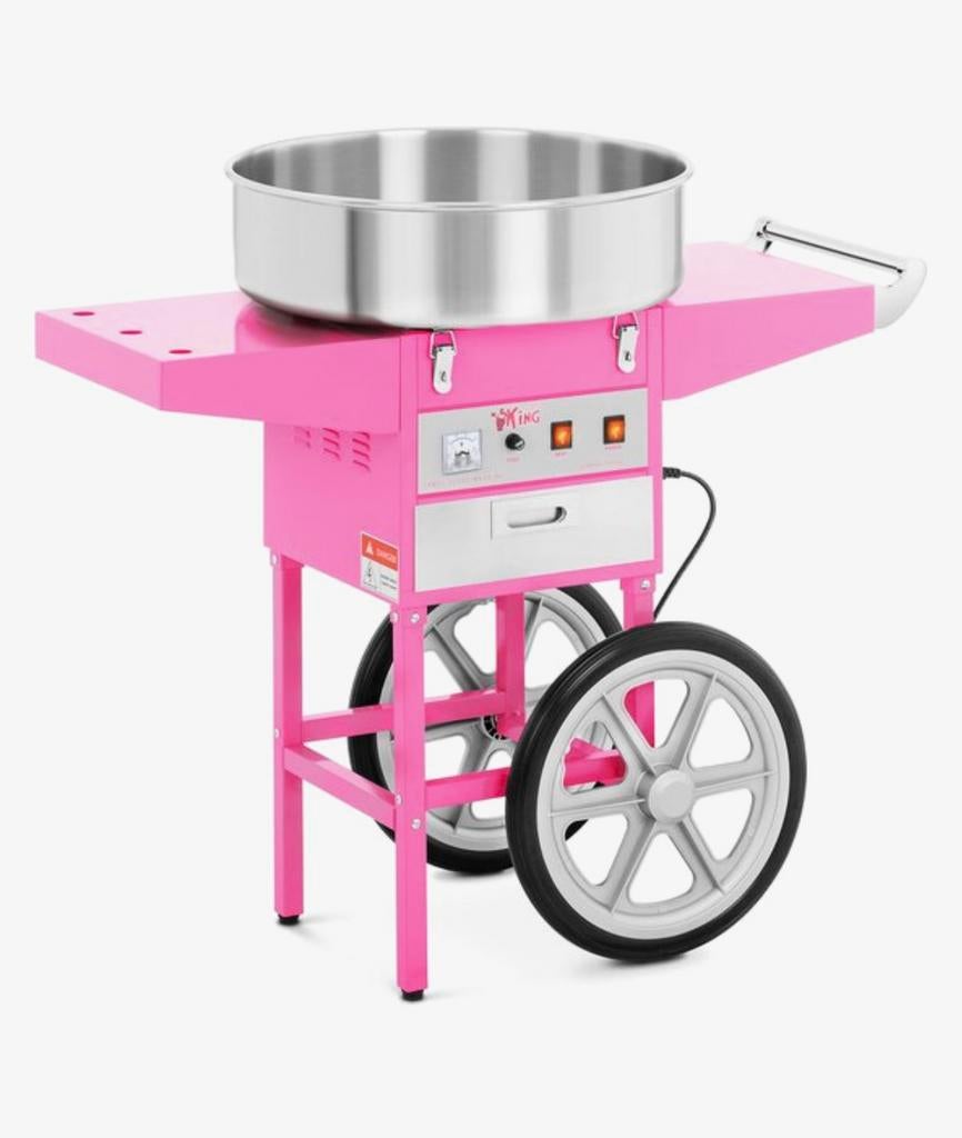 Suikerspinmachine met kar te huur!, Ophalen, Zo goed als nieuw, Overige
