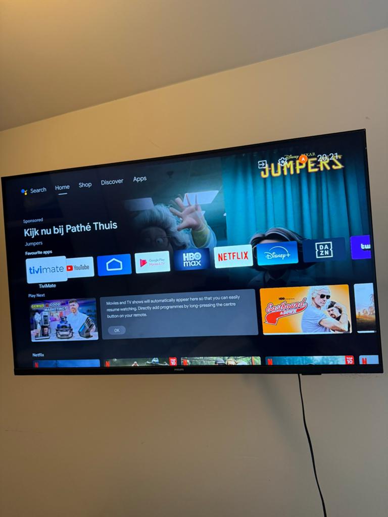 Philips 43HFL5214U/12 43” 4K Ultra HD Smart TV, Audio, Tv en Foto, Televisies, Ophalen, 100 cm of meer, 50 Hz, Philips