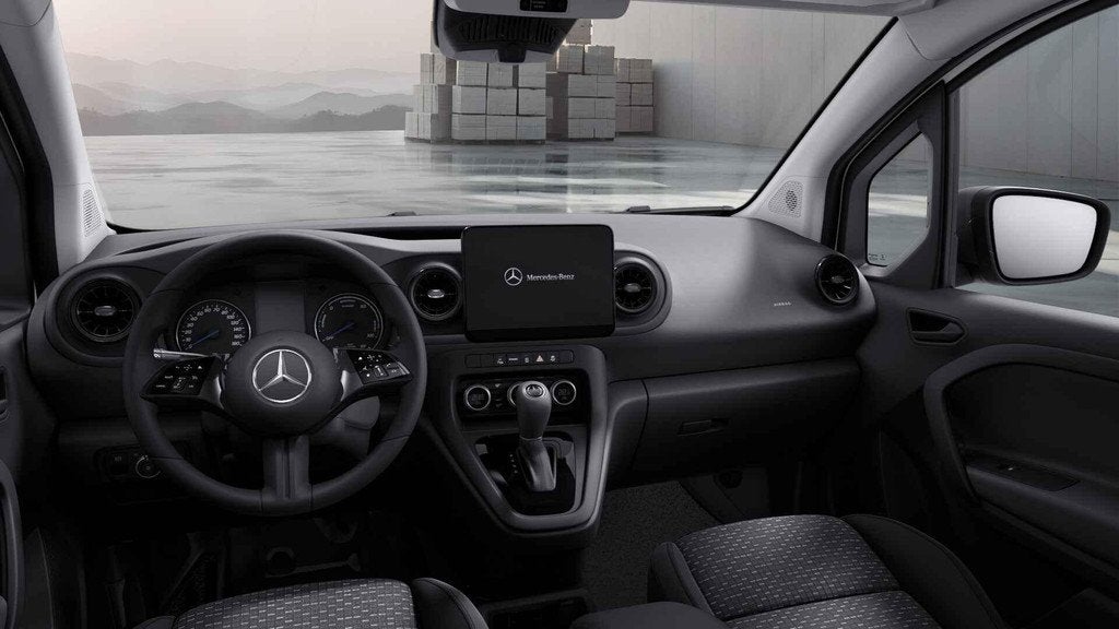 Mercedes-Benz eCitan 112 Base L1 51 kWh, Auto's, Bestelauto's, Zwart, Nieuw, Te koop, 750 kg