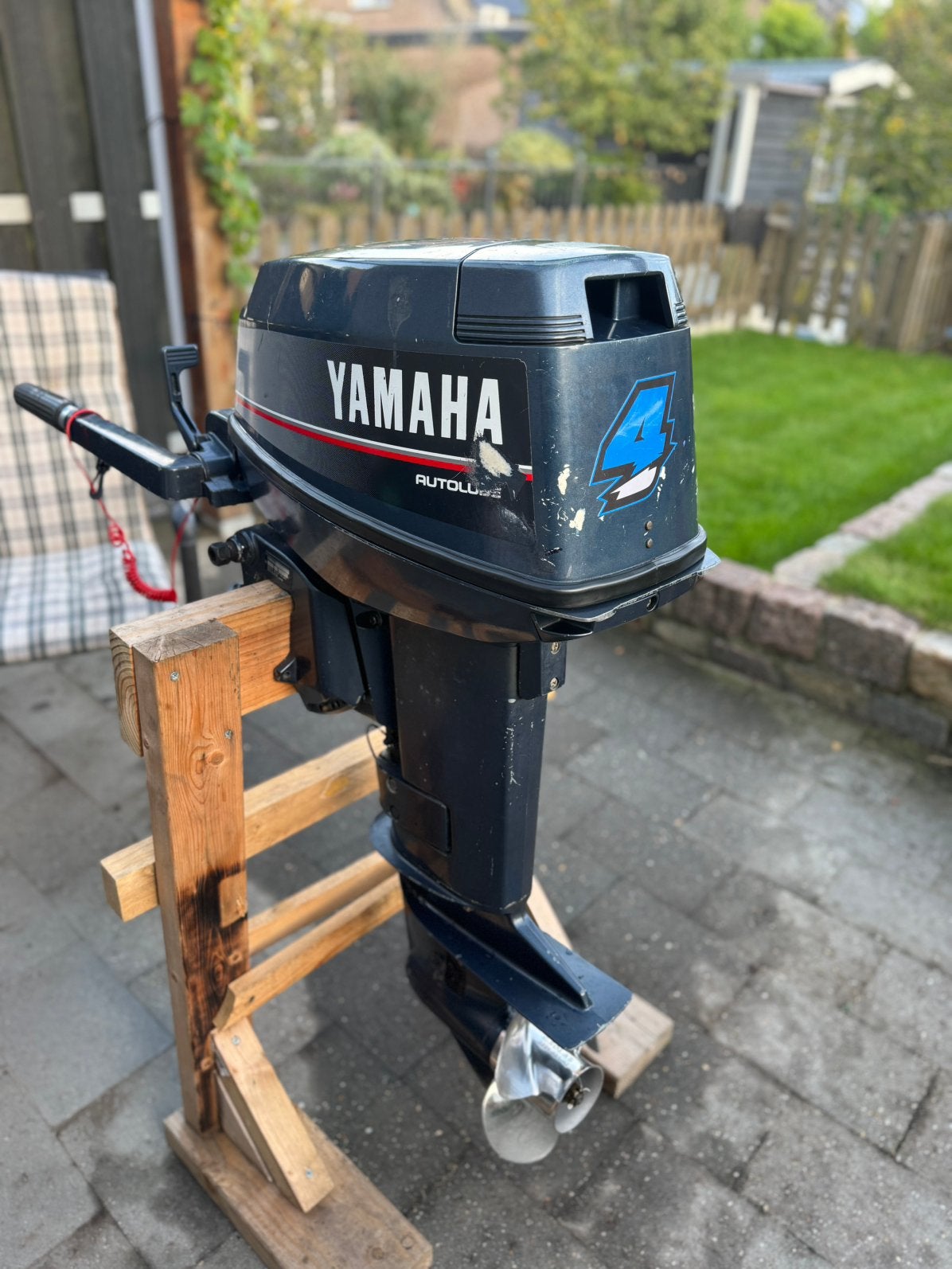 Yamaha 25pk autolube, Ophalen, Zo goed als nieuw, Motor en Techniek, Motorboot