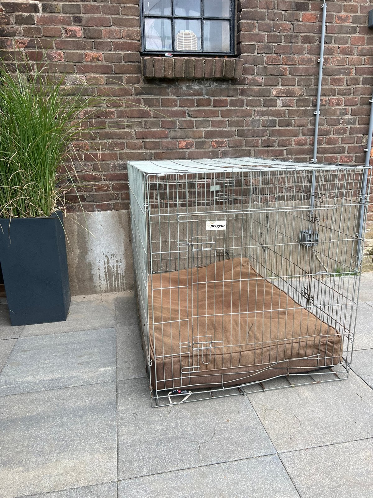 Petgear xxl bench grote honden 122x80x88, Dieren en Toebehoren, Hondenhokken, Ophalen, 65 tot 100 cm, Hondenhok, 110 cm of meer