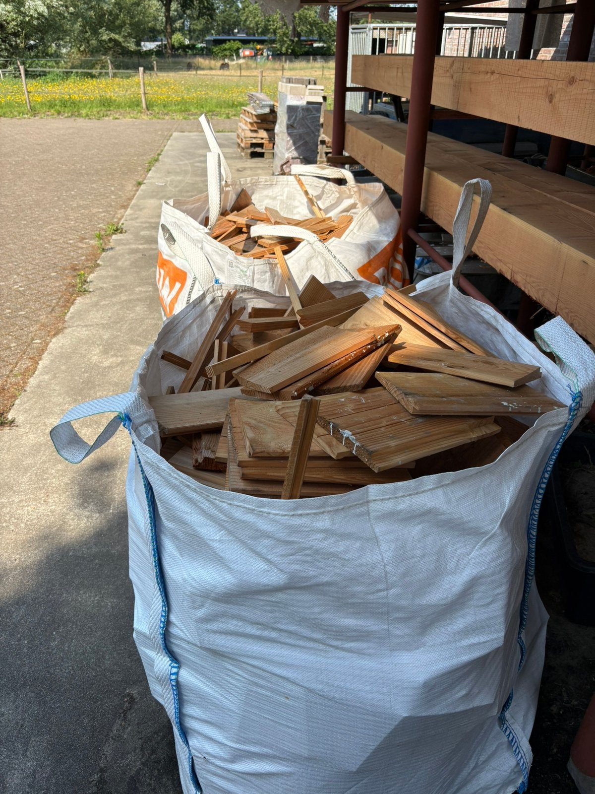 Brandhout, Minder dan 3 m³, Ophalen