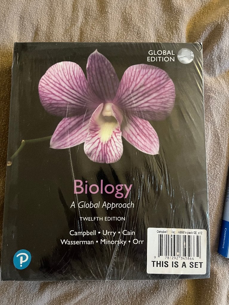 Biology a global approach 978-0134093413, Ophalen of Verzenden, Zo goed als nieuw, Onbekend, Natuurwetenschap