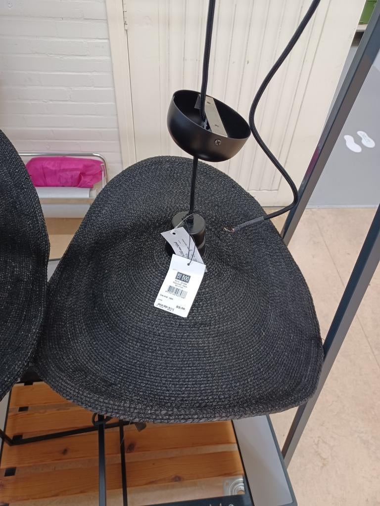 Hanglampen, By Boo. Zwart., Ophalen, Zo goed als nieuw, Minder dan 50 cm
