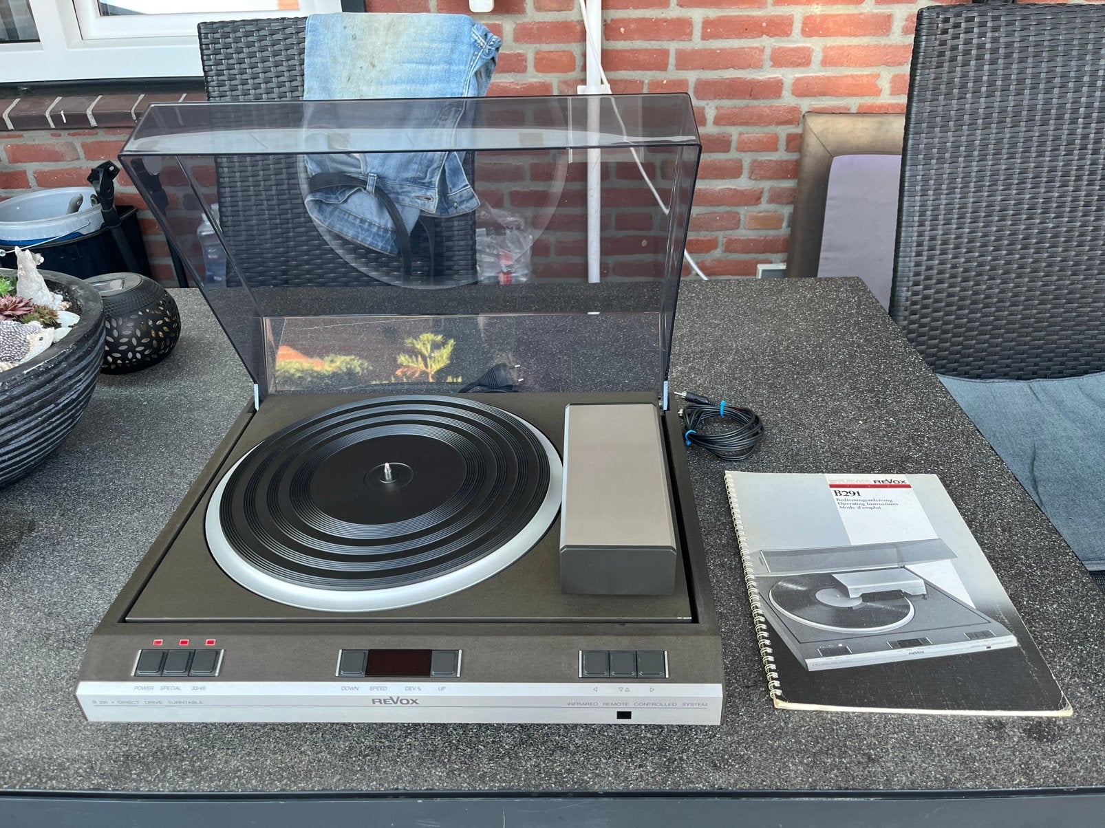 REVOX Platenspeler B291, Ophalen, Gebruikt, Platenspeler, Overige merken