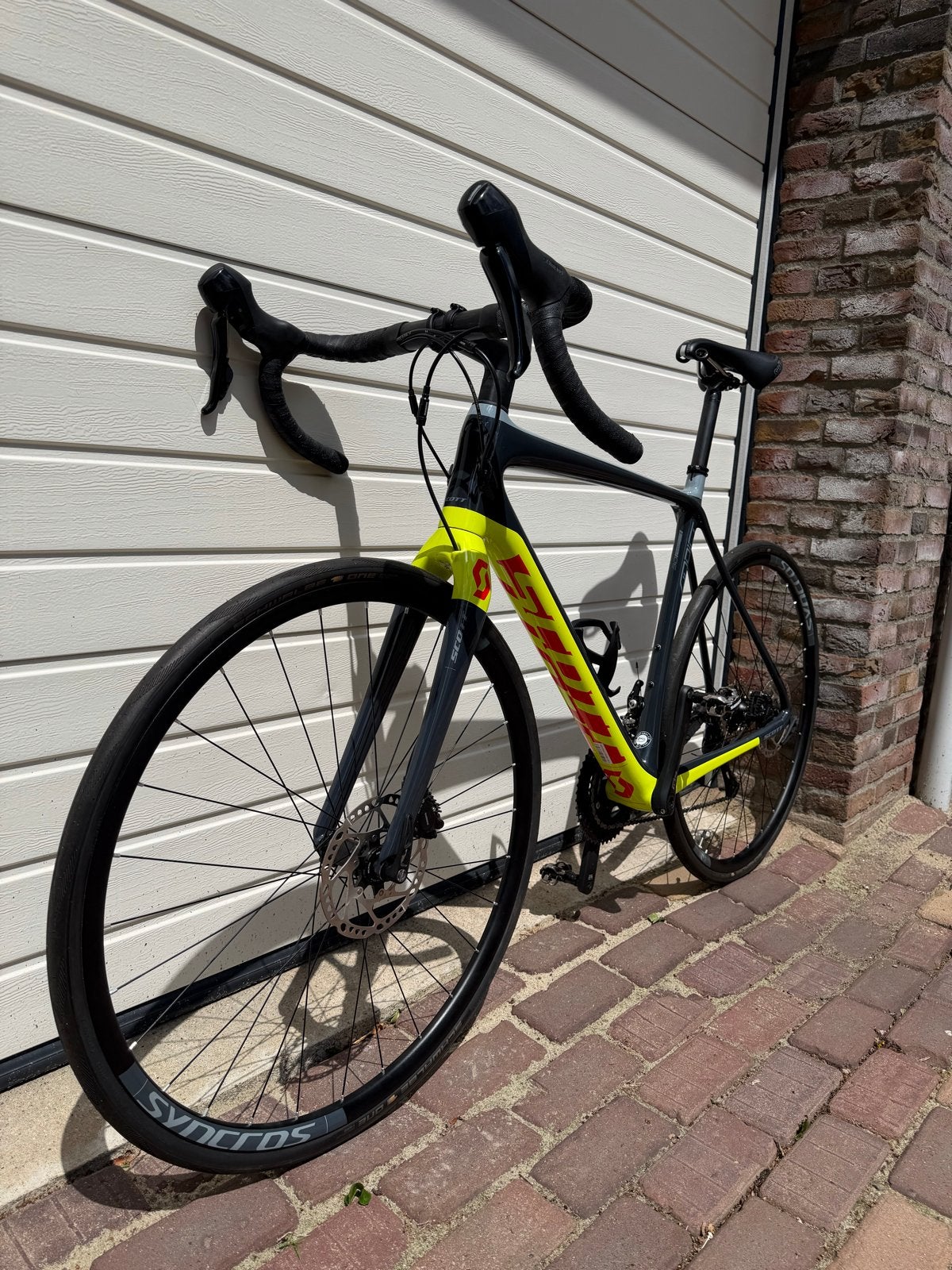 Scott Addict 30 Disc gravelbike Large, Fietsen en Brommers, Fietsen | Racefietsen, 28 inch, 10 tot 15 versnellingen, Heren, Aluminium
