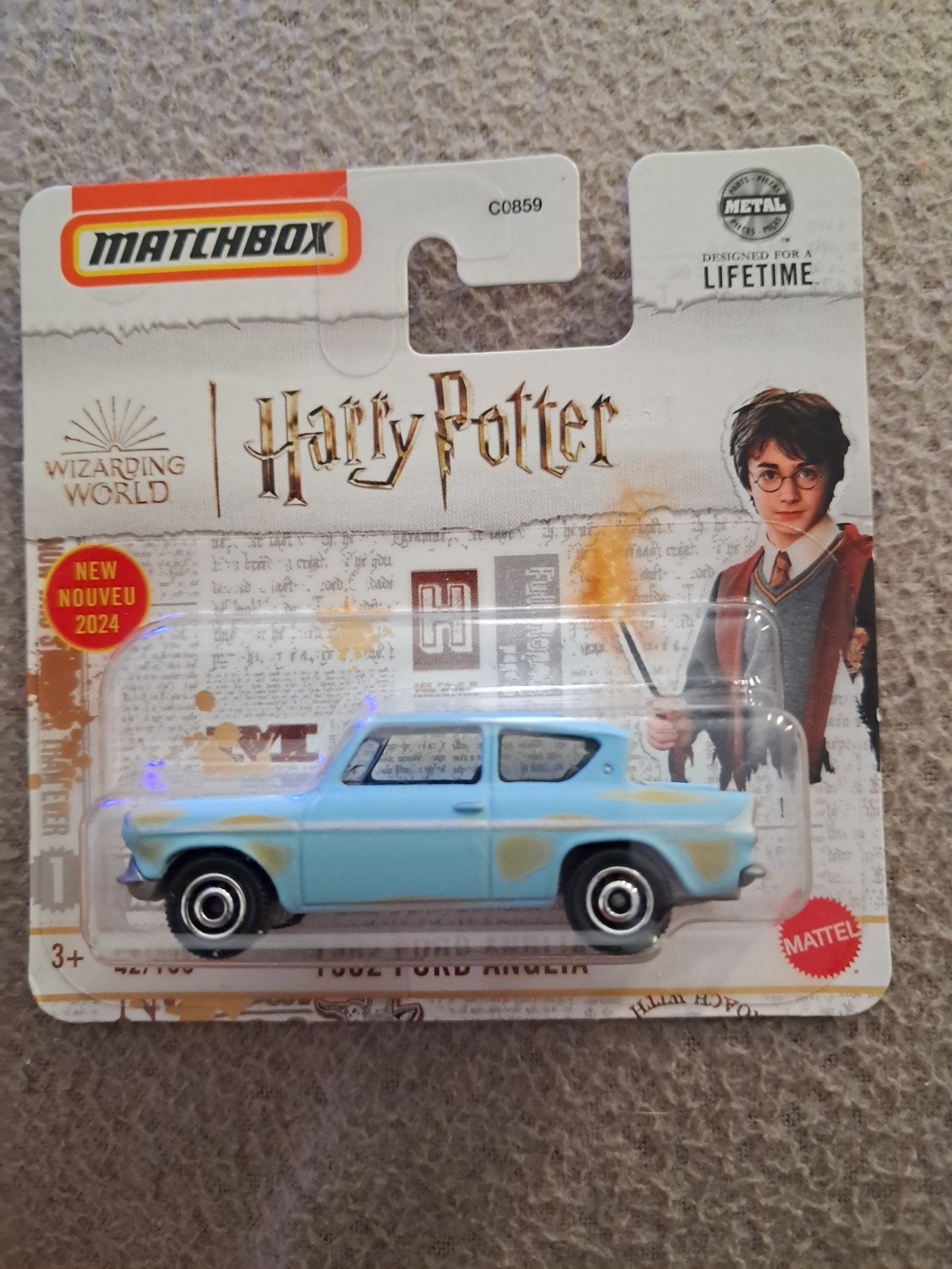 Matchbox 1962 Ford Anglia Harry Potter nieuw in verpakking, Ophalen of Verzenden, Nieuw, Auto