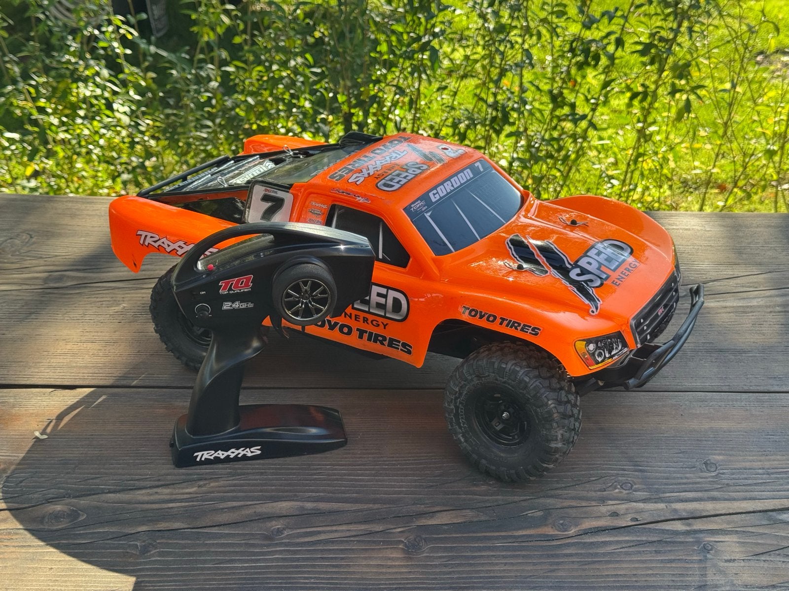 Traxxas Slash Robby Gordon 2WD RTR met Lipo, Elektro, Gebruikt, Auto offroad, Ophalen of Verzenden