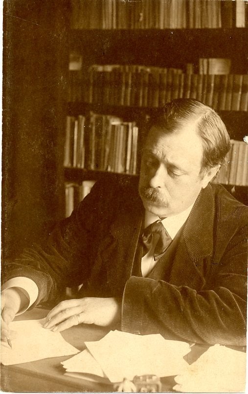 Andries Bonger v Gogh verzamelaar Amsterdam, Gebruikt, Foto, Ophalen of Verzenden, Voor 1940