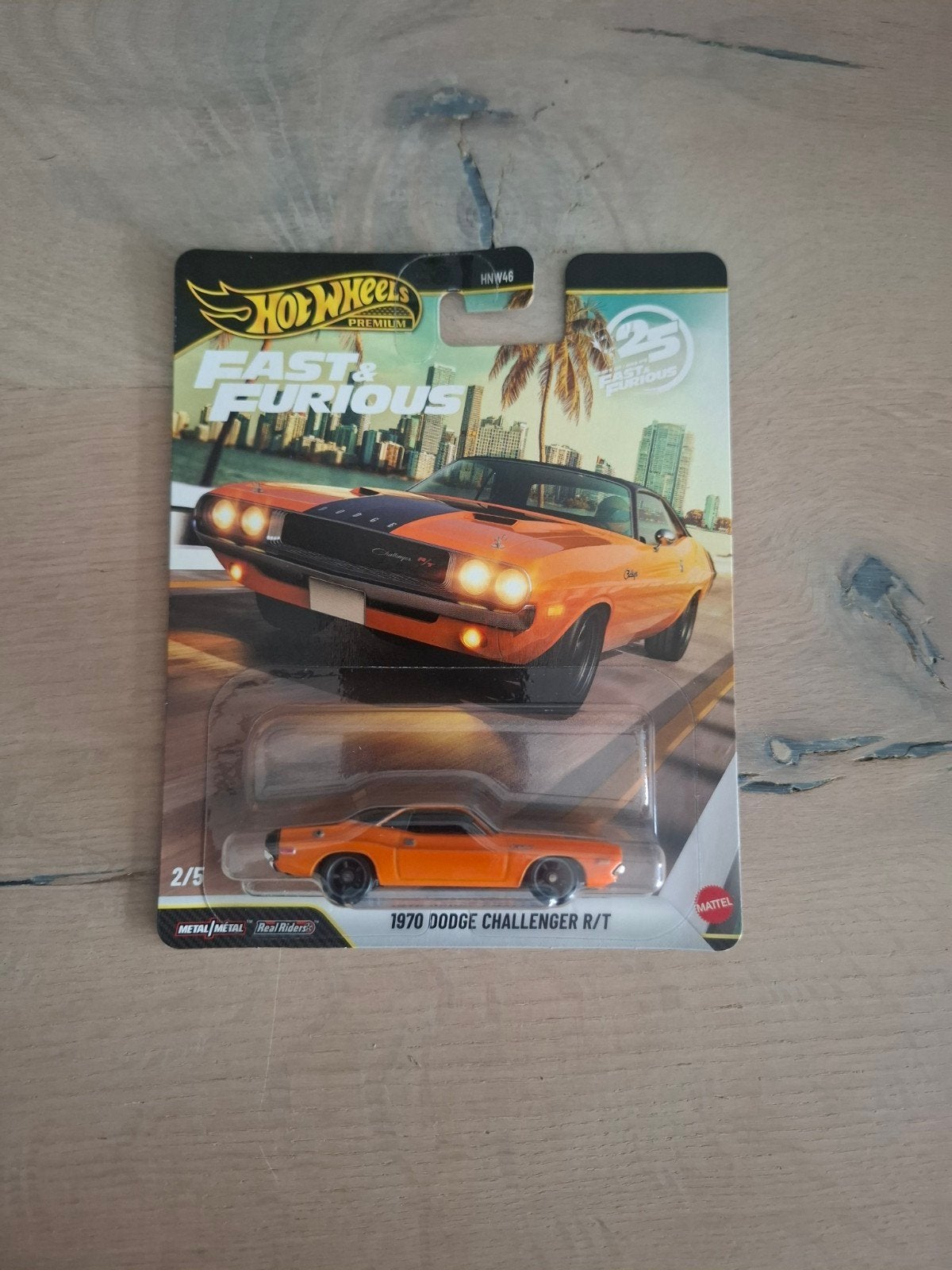 Hot Wheels Premium Fast and Furious - 1970 Dodge Challenger, Ophalen of Verzenden, Nieuw, Auto