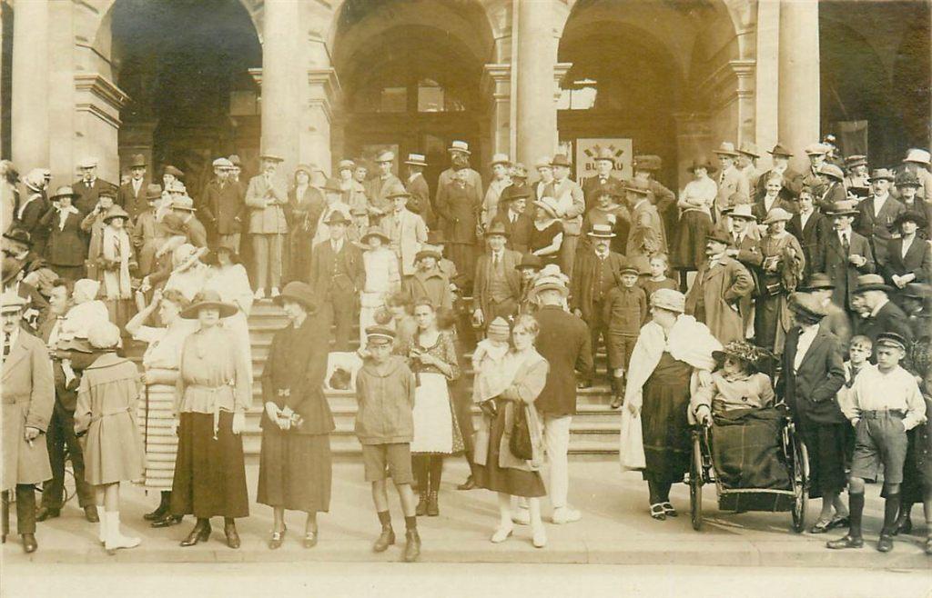 701-447-025 Fotokaart, Verzenden, Voor 1920