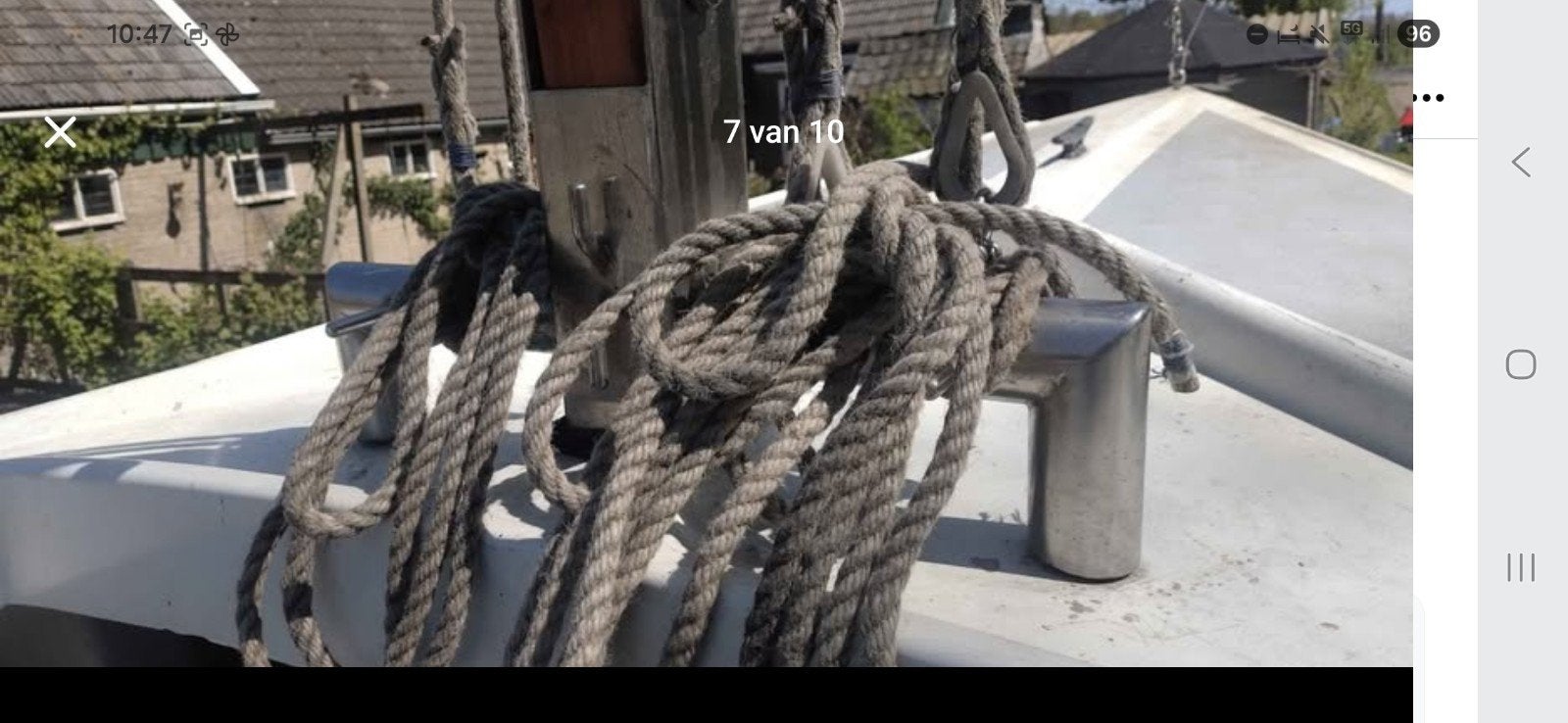 onderdele valk. trailer. dektent. buitenboordmotor. mast, Watersport en Boten, Valk, Ophalen, Buitenboordmotor