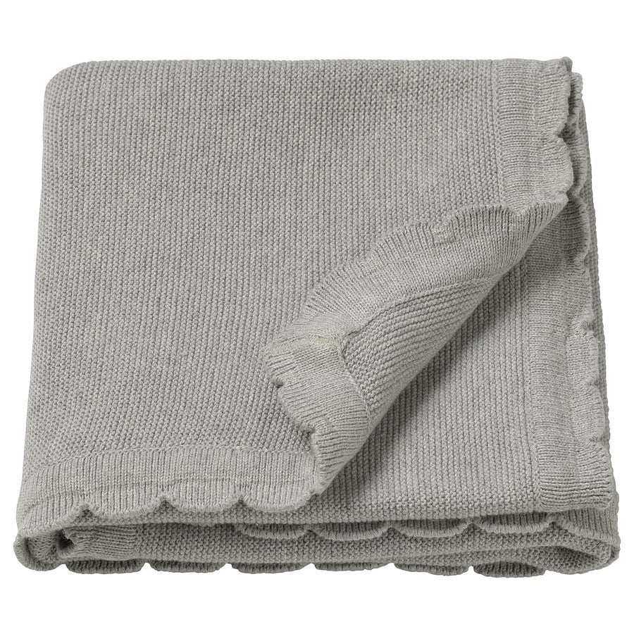 IKEA LEN Deken 70x90 cm - Grijs 3x €10,-, Ophalen, IKEA, Zo goed als nieuw, Grijs