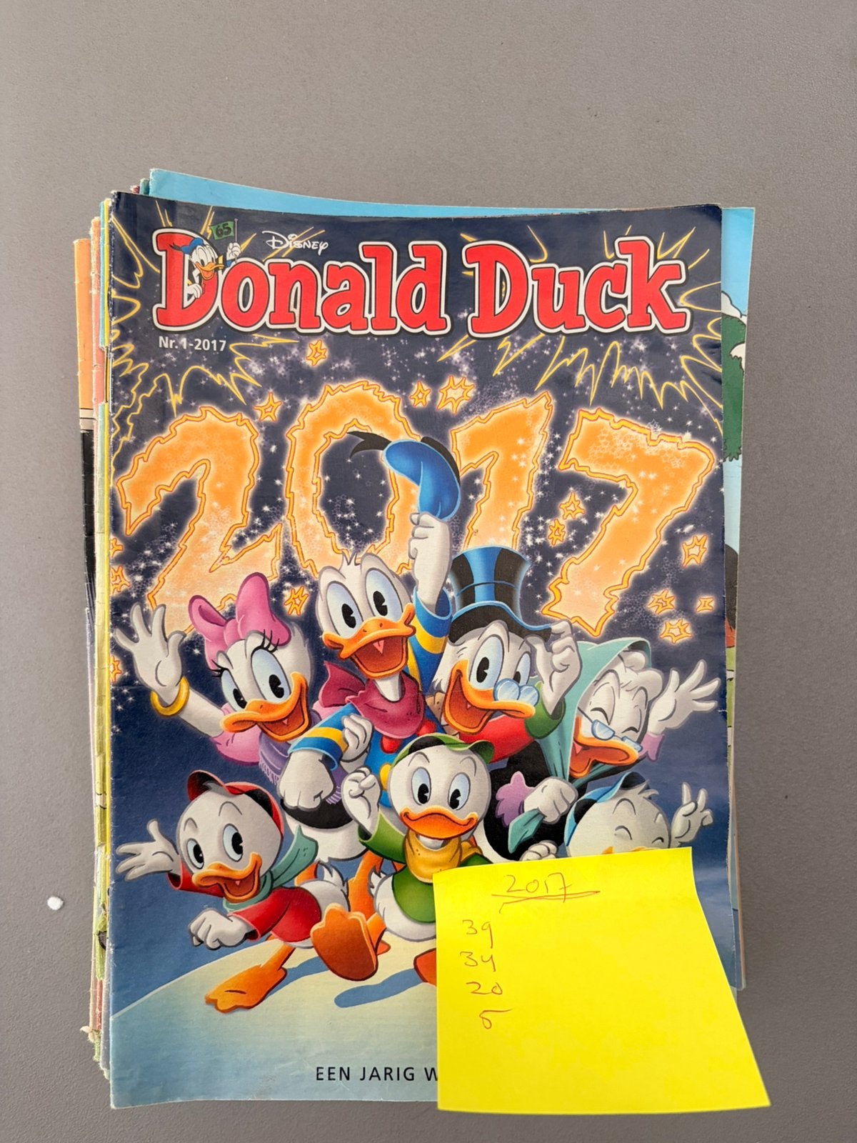 Donald Duck jaargang 2017 (bijna compleet), Complete serie of reeks, Ophalen, Zo goed als nieuw, Europa