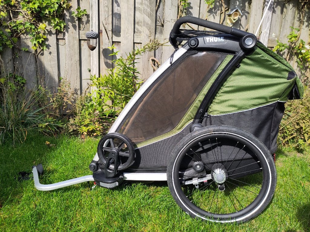 Thule Chariot cab 2 fietskar, Fietsen en Brommers, Ophalen, Vering, Zo goed als nieuw, 40 tot 60 kg