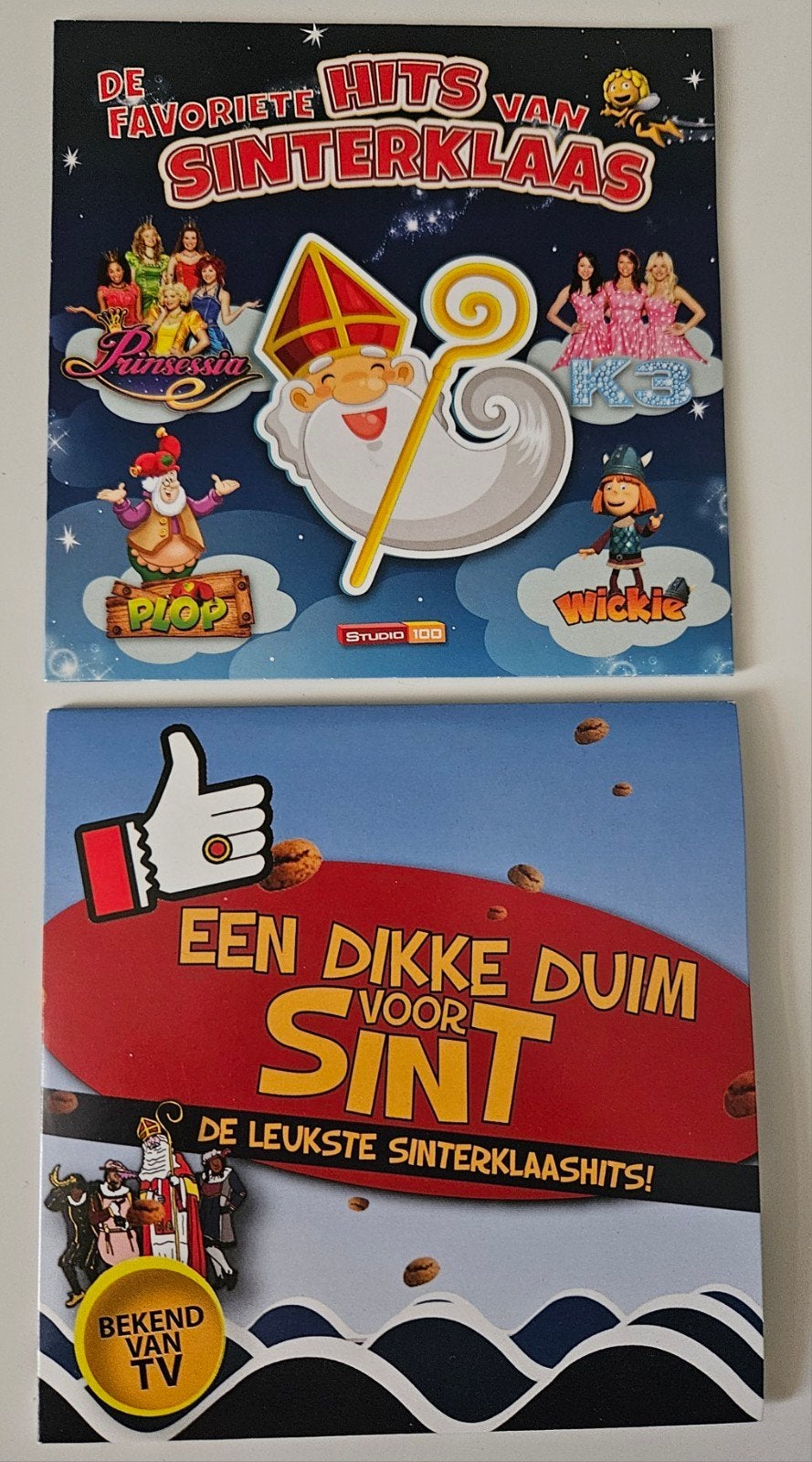 2 SINTERKLAAS CD'S, Ophalen of Verzenden, Zo goed als nieuw