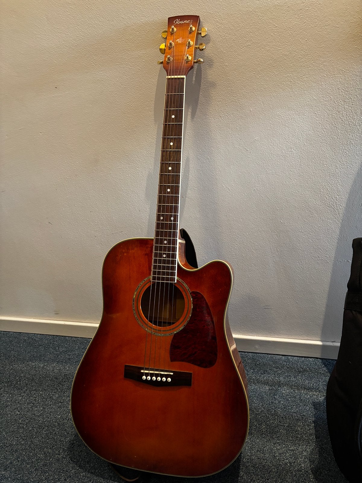 Ibanez western semi-acoustische gitaar, Muziek en Instrumenten, Snaarinstrumenten | Gitaren | Akoestisch, Ophalen, Gebruikt, Western- of Steelstringgitaar