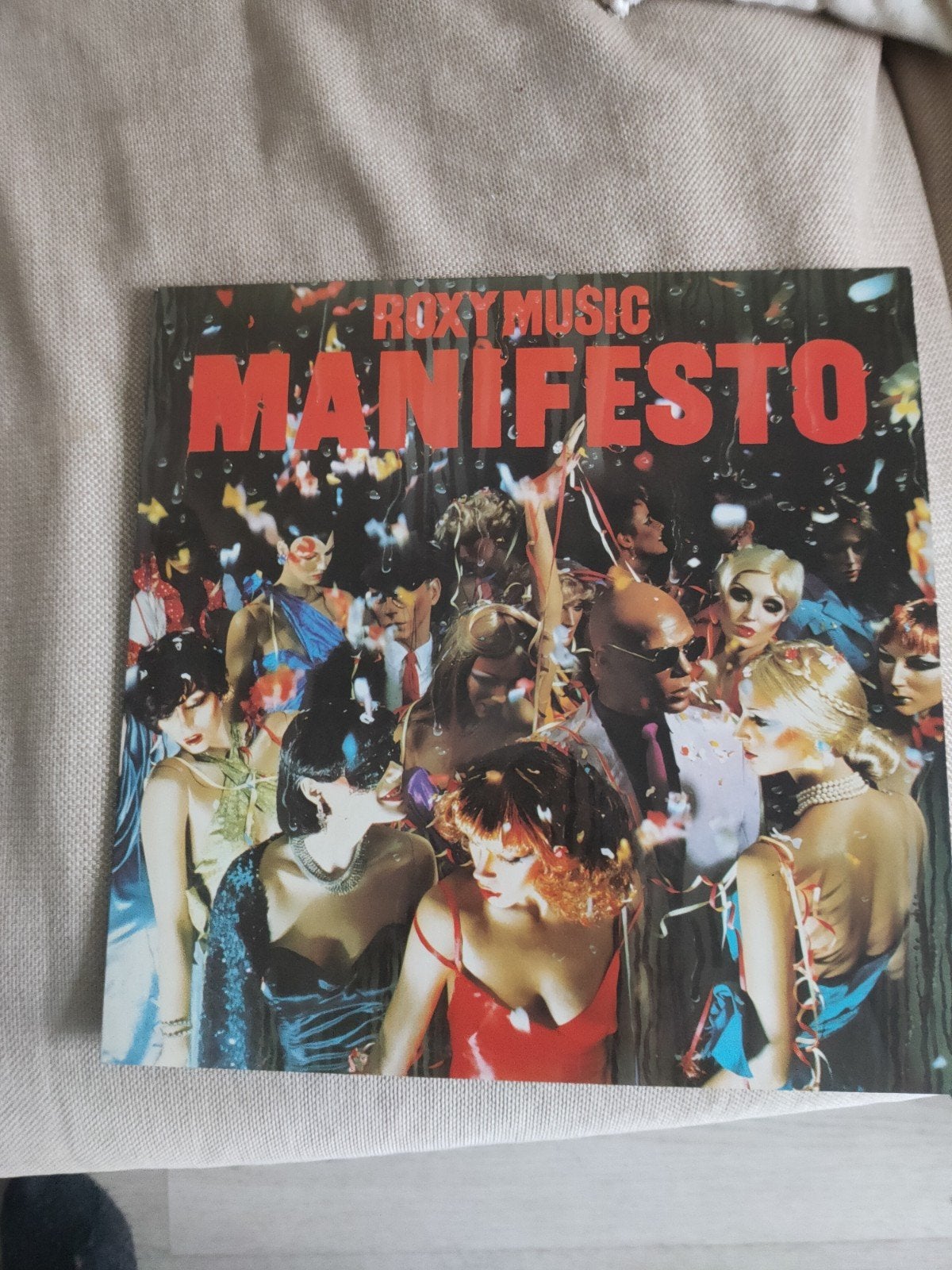 Roxy Music - Manifesto, Ophalen of Verzenden, Zo goed als nieuw, 12 inch, Poprock