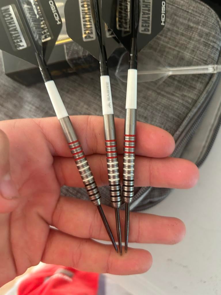 Wessel Nijman Gen 1 Darts - 25 gram - Ruilen mogelijk, Sport en Fitness, Darts, Ophalen of Verzenden, Zo goed als nieuw, Pijlen
