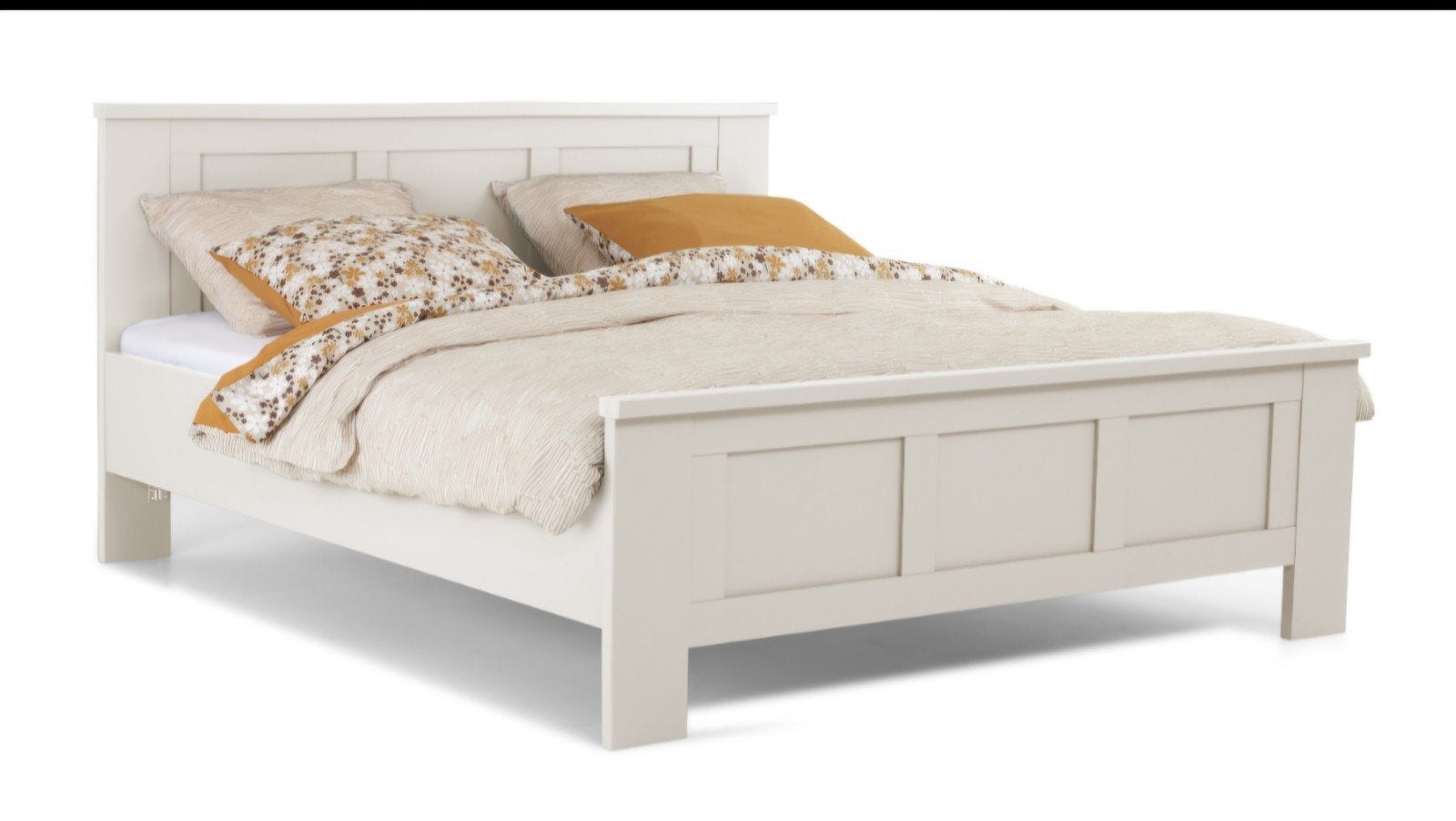 Twijfelaar 140x200, Huis en Inrichting, Slaapkamer | Bedden, Ophalen, Wit, 140 cm, Zo goed als nieuw