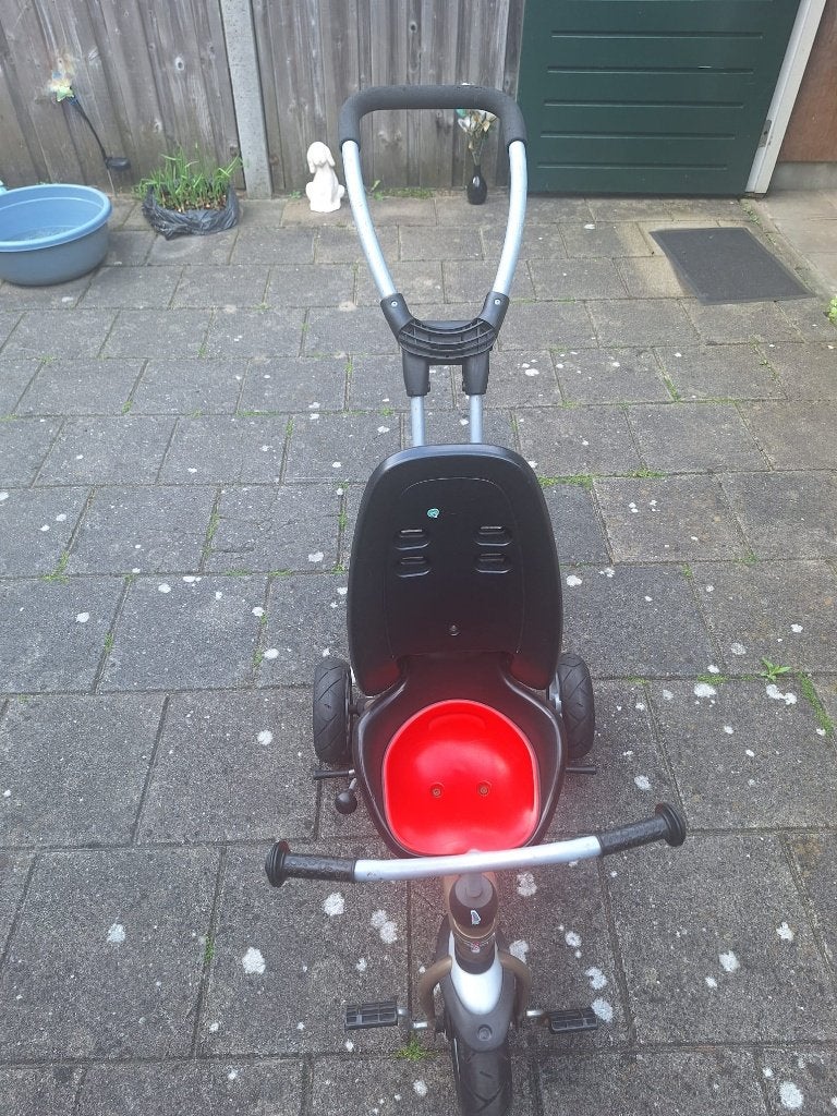 duwfiets, Kinderen en Baby's, Speelgoed | Buiten | Voertuigen en Loopfietsen, Ophalen, Gebruikt, Loopfiets