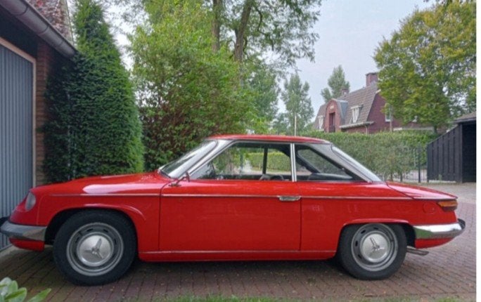 Panhard 24CT 1965 Rood, Zwart, 58 pk, Bedrijf, Handgeschakeld