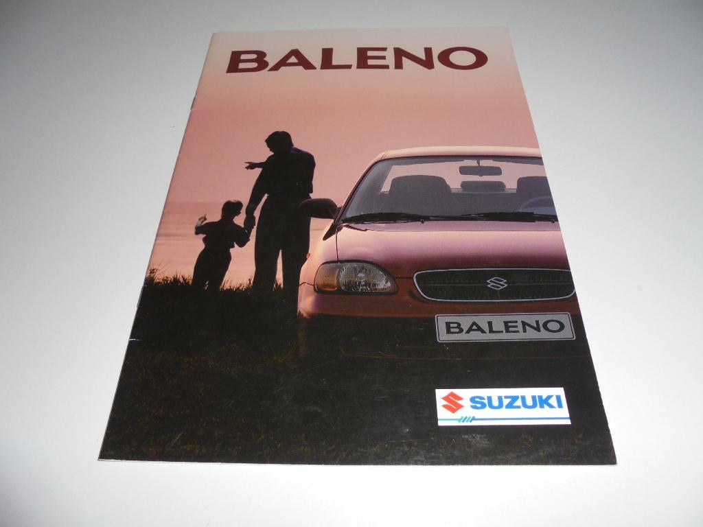brochure Suzuki Baleno  1999, Ophalen of Verzenden, Gelezen, Overige merken