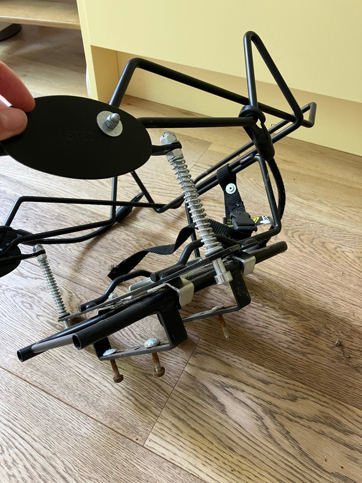 Steco maxi cosi fietsdrager, Ophalen, Gebruikt