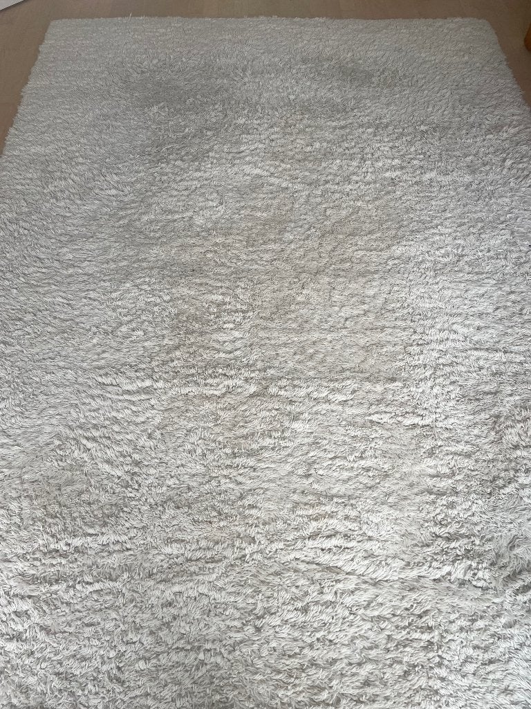 Berber wit vloerkleed, Huis en Inrichting, Ophalen, Wit, 150 tot 200 cm, 200 cm of meer
