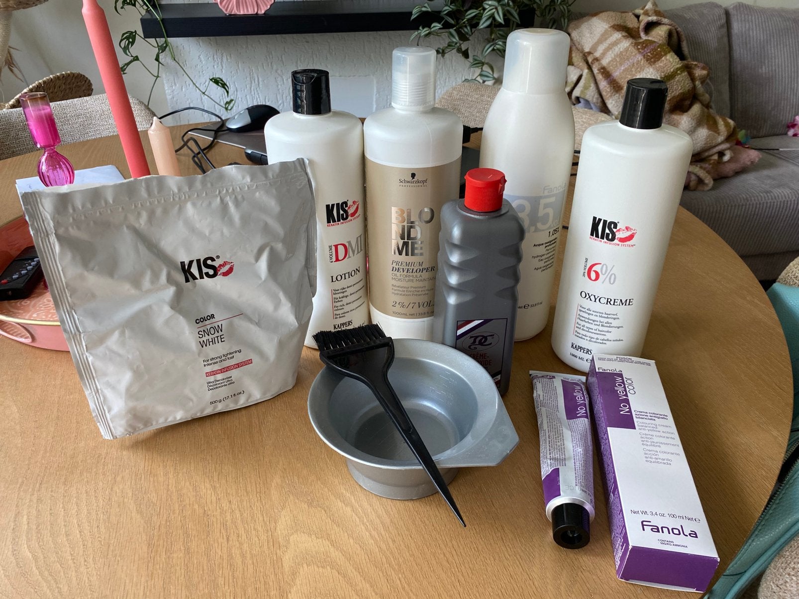 Blondering/ toner kapper spullen, Ophalen, Zo goed als nieuw
