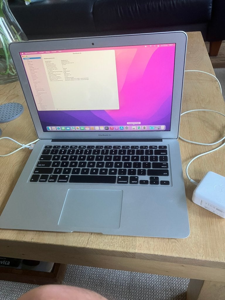 macbook air - 13 inch - i5  - 2015, Computers en Software, Apple Macbooks, Gebruikt, Qwerty, 8 GB, 13 inch